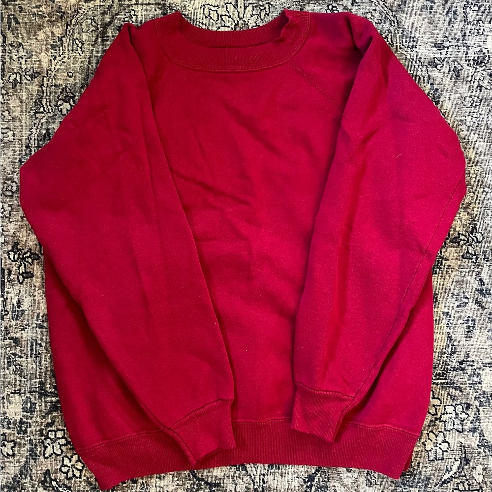 Vintage Hanes Red Crewneck Sweatshirt